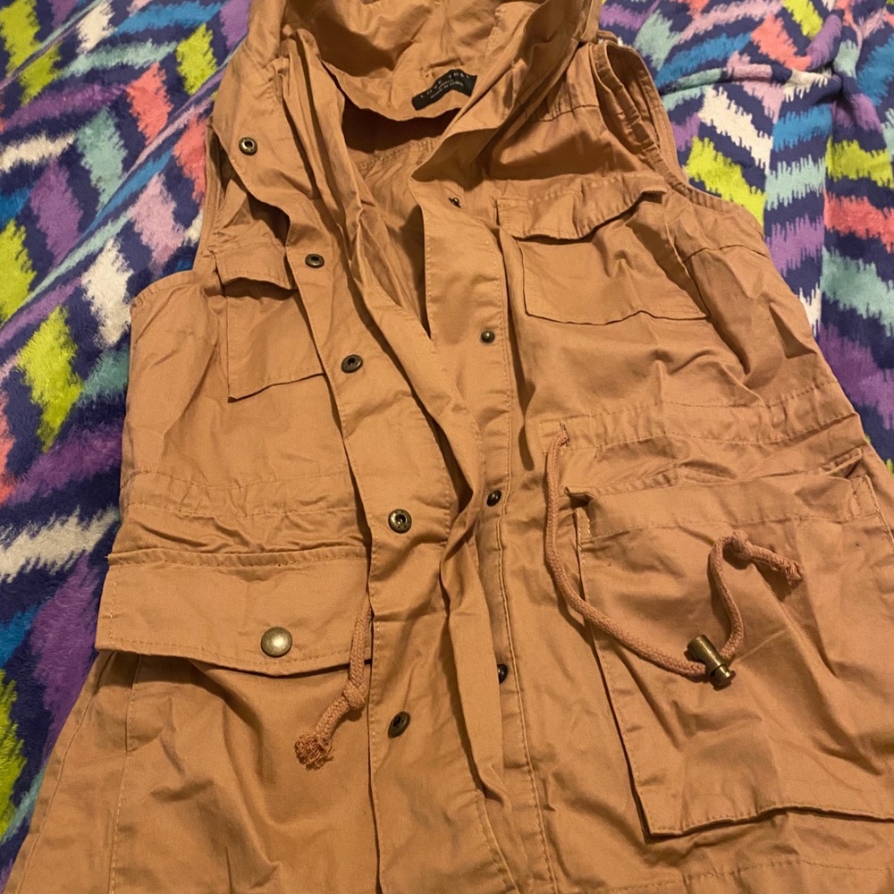 vested hoodie